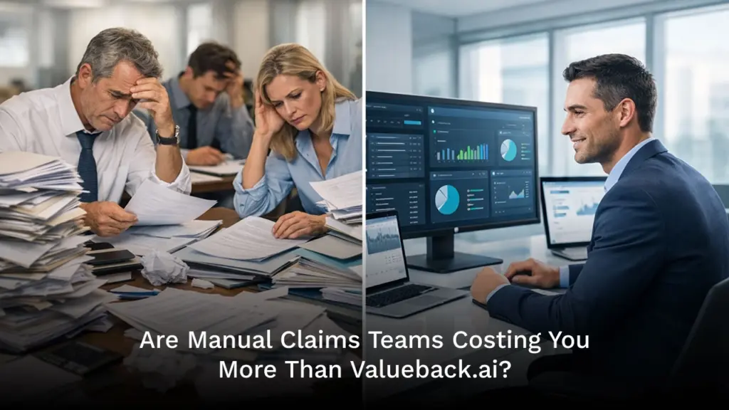 Are Manual Claims Teams Costing You More Than Valueback.ai